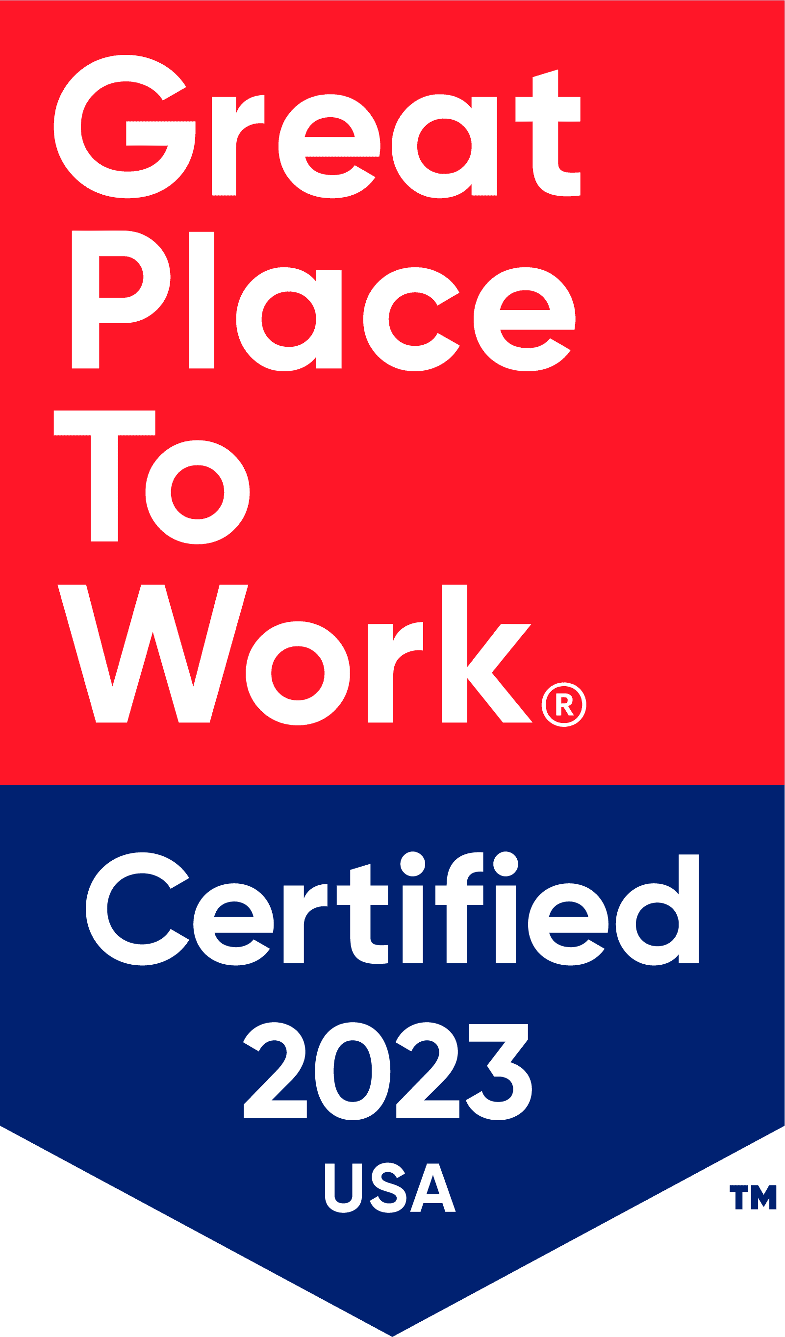 Great Place to Work Certified Badge